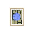 Picture of Breath Typography Poster _GroupedProduct_Rectangle_Portrait_Framed_Matted_