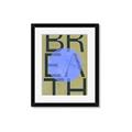 Picture of Breath Typography Poster _GroupedProduct_Rectangle_Portrait_Framed_Matted_