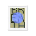 Picture of Breath Typography Poster _GroupedProduct_Rectangle_Portrait_Framed_Matted_