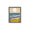 Picture of Summer Vacation Poster _GroupedProduct_Rectangle_Portrait_Framed_Matted_