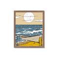 Picture of Summer Vacation Poster _GroupedProduct_Rectangle_Portrait_Framed_Matted_