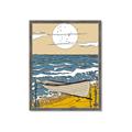Picture of Summer Vacation Poster _GroupedProduct_Rectangle_Portrait_Framed_Matted_