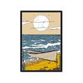 Picture of Summer Vacation Poster _GroupedProduct_Rectangle_Portrait_Framed_Matted_