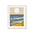 Picture of Summer Vacation Poster _GroupedProduct_Rectangle_Portrait_Framed_Matted_