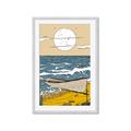 Picture of Summer Vacation Poster _GroupedProduct_Rectangle_Portrait_Framed_Matted_