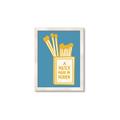 Picture of A Match May in Heaven Poster _GroupedProduct_Rectangle_Portrait_Framed_Matted_