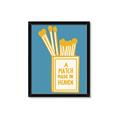 Picture of A Match May in Heaven Poster _GroupedProduct_Rectangle_Portrait_Framed_Matted_