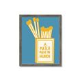 Picture of A Match May in Heaven Poster _GroupedProduct_Rectangle_Portrait_Framed_Matted_
