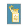 Picture of A Match May in Heaven Poster _GroupedProduct_Rectangle_Portrait_Framed_Matted_