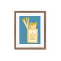 Picture of A Match May in Heaven Poster _GroupedProduct_Rectangle_Portrait_Framed_Matted_