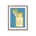 Picture of A Match May in Heaven Poster _GroupedProduct_Rectangle_Portrait_Framed_Matted_