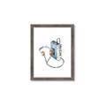 Picture of Retro Walkman Poster _GroupedProduct_Rectangle_Portrait_Framed_Matted_