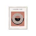 Picture of Geometric Eclipse _GroupedProduct_Rectangle_Portrait_Framed_Matted_