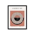 Picture of Geometric Eclipse _GroupedProduct_Rectangle_Portrait_Framed_Matted_