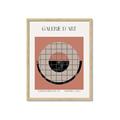 Picture of Geometric Eclipse _GroupedProduct_Rectangle_Portrait_Framed_Matted_