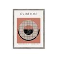 Picture of Geometric Eclipse _GroupedProduct_Rectangle_Portrait_Framed_Matted_