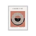 Picture of Geometric Eclipse _GroupedProduct_Rectangle_Portrait_Framed_Matted_