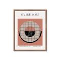 Picture of Geometric Eclipse _GroupedProduct_Rectangle_Portrait_Framed_Matted_