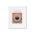 Picture of Geometric Eclipse _GroupedProduct_Rectangle_Portrait_Framed_Matted_