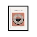 Picture of Geometric Eclipse _GroupedProduct_Rectangle_Portrait_Framed_Matted_