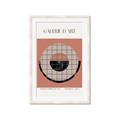 Picture of Geometric Eclipse _GroupedProduct_Rectangle_Portrait_Framed_Matted_