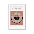 Picture of Geometric Eclipse _GroupedProduct_Rectangle_Portrait_Framed_Matted_