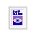 Picture of Bauhaus Eye Poster _GroupedProduct_Rectangle_Portrait_Framed_Matted_