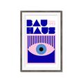 Picture of Bauhaus Eye Poster _GroupedProduct_Rectangle_Portrait_Framed_Matted_