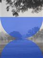 Picture of Misty Blue Horizon _GroupedProduct_Rectangle_Portrait_Unframed_Print_Only_