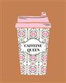 Picture of Caffeeine Queen Poster _GroupedProduct_Rectangle_Portrait_Unframed_Print_Only_