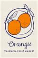 Picture of Food Art - Oranges Valencia Fruit Market _GroupedProduct_Rectangle_Portrait_Unframed_Print_Only_