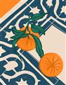 Picture of Summer Mandarins _GroupedProduct_Rectangle_Portrait_Unframed_Print_Only_