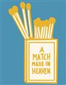 Picture of A Match May in Heaven Poster _GroupedProduct_Rectangle_Portrait_Unframed_Print_Only_