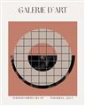 Picture of Geometric Eclipse _GroupedProduct_Rectangle_Portrait_Unframed_Print_Only_