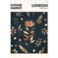 Picture of Flower Market London Poster _GroupedProduct_Rectangle_Portrait_Unframed_Print_Only_