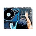 Picture of Music Dj Set  _GroupedProduct_Rectangle_Landscape_Unframed_Print_Only_