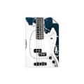 Picture of Retro White guitar Poster _GroupedProduct_Rectangle_Portrait_Unframed_Print_Only_