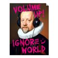 Picture of Volume Up Typography Poster _GroupedProduct_Rectangle_Portrait_Unframed_Print_Only_