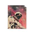 Picture of Astronaut in  Space _GroupedProduct_Rectangle_Portrait_Unframed_Print_Only_