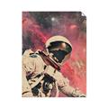 Picture of Astronaut in  Space _GroupedProduct_Rectangle_Portrait_Unframed_Print_Only_
