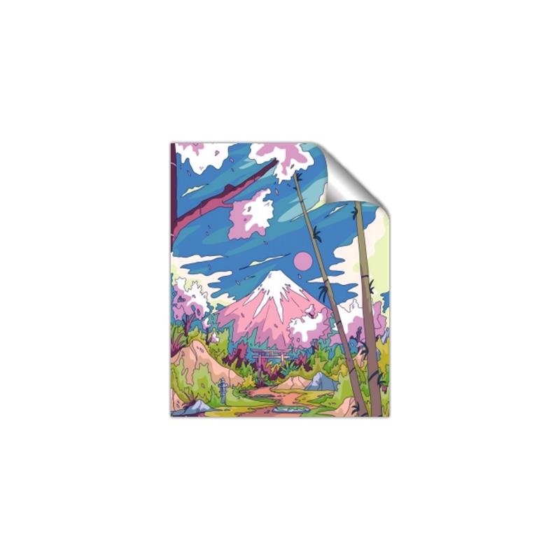 Picture of The Way To the Mountain _GroupedProduct_Rectangle_Portrait_Unframed_Print_Only_