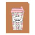 Picture of Caffeeine Queen Poster _GroupedProduct_Rectangle_Portrait_Unframed_Print_Only_
