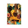 Picture of Music Guitar Collage  _GroupedProduct_Rectangle_Portrait_Unframed_Print_Only_