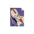 Picture of Retro Style Violin _GroupedProduct_Rectangle_Portrait_Unframed_Print_Only_