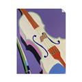 Picture of Retro Style Violin _GroupedProduct_Rectangle_Portrait_Unframed_Print_Only_