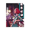 Picture of Girl in Japan _GroupedProduct_Rectangle_Portrait_Unframed_Print_Only_