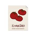 Picture of Food Art - Tomatoes Rome Food Market _GroupedProduct_Rectangle_Portrait_Unframed_Print_Only_