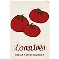 Picture of Food Art - Tomatoes Rome Food Market _GroupedProduct_Rectangle_Portrait_Unframed_Print_Only_