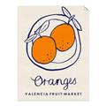 Picture of Food Art - Oranges Valencia Fruit Market _GroupedProduct_Rectangle_Portrait_Unframed_Print_Only_