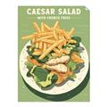 Picture of Caesar Salad Poster _GroupedProduct_Rectangle_Portrait_Unframed_Print_Only_